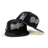 Black Los Angeles Dodgers Pink Bottom Shohei Ohtani 50 Home Runs Side Patch New Era 59Fifty Fitted