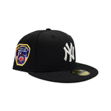 Black New York Yankees Gray Bottom Fire Department City Of New York " FDNY " Side Patch New Era 59FIFTY Fitted (Copy)