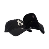 Black Embroidered Mesh New York Yankees New Era 9Twenty Strapback