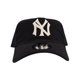 Black Embroidered Mesh New York Yankees New Era 9Twenty Strapback