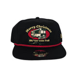 Black National Lampoon's Christmas Vacation Shitter Was Full Gray Bottom Custom New Era Golfer Snapback