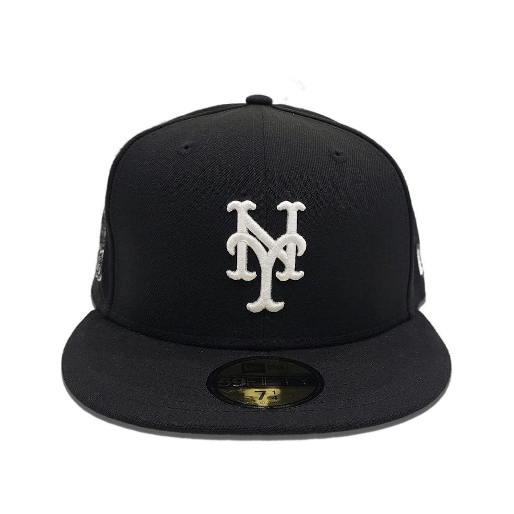 New York Mets New Era 1986 World Series Team Fire 59FIFTY Fitted Hat - Black