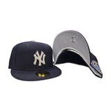 Swarovski Crystal Navy Blue New York Yankees 2000 Subway Series Side Patch New Era 59Fifty Fitted