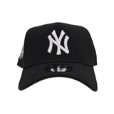 Black New York Yankees Curved Brim Gray Bottom 1999 World Series Side Patch New Era 9Forty Snapback