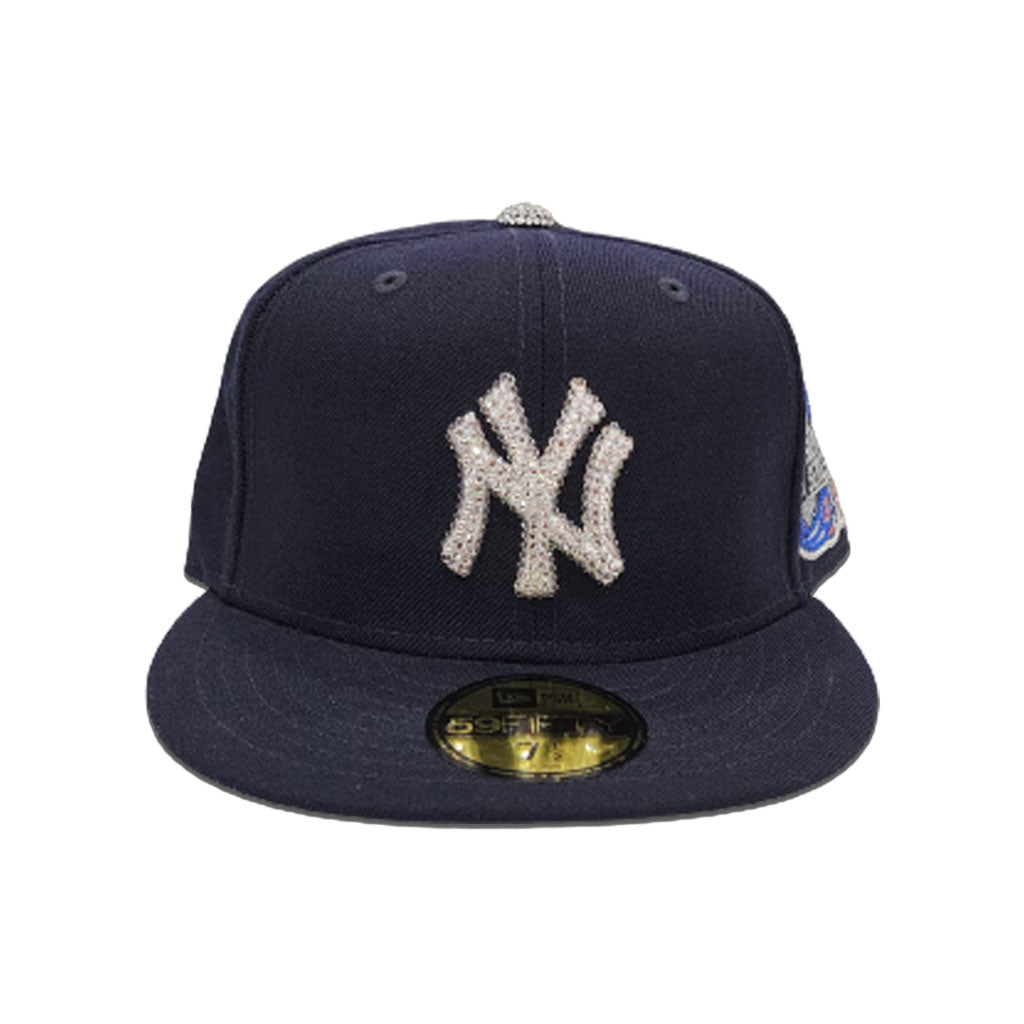 Swarovski Crystal Navy Blue New York Yankees 2000 Subway Series Side Patch  New Era 59Fifty Fitted