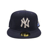 Swarovski Crystal Navy Blue New York Yankees 2000 Subway Series Side Patch New Era 59Fifty Fitted