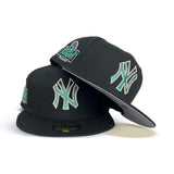 Black New York Yankees Fitted Hat