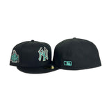 Black New York Yankees Fitted Hat