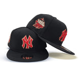 Black New York Yankees Gray Bottom 1999 World Series Side Patch New Era 9Fifty Snapback