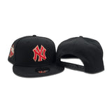 Black New York Yankees Gray Bottom 1999 World Series Side Patch New Era 9Fifty Snapback