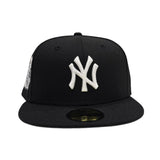 Black New York Yankees Gray Bottom 2000 Subway Series Side Patch New Era 59Fifty Fitted
