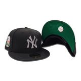 Black New York Yankees Green Bottom 1952 World Series Side Patch New Era 59Fifty Fitted