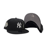 Black New York Yankees Statue of Liberty Gray Bottom 1999 World Series Side Patch New Era 9Fifty Snapback