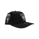 Black Paint Splash Arizona Diamondbacks Curved Brim Gray Bottom 1998 Inaugural Side Patch New Era 9Forty A-Frame Snapback