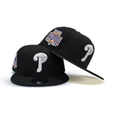 Black Philadelphia Phillies Gray Bottom 1996 All Star Game Side Patch New Era 9Fifty Snapback