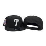 Black Philadelphia Phillies Gray Bottom 1996 All Star Game Side Patch New Era 9Fifty Snapback