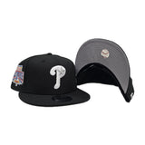 Black Philadelphia Phillies Gray Bottom 1996 All Star Game Side Patch New Era 9Fifty Snapback