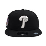 Black Philadelphia Phillies Gray Bottom 1996 All Star Game Side Patch New Era 9Fifty Snapback