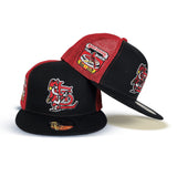 Black St. Louis Cardinals Red Trucker Green Bottom Busch Stadium Final Season Side Patch New Era 59Fifty Fitted