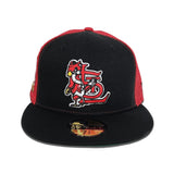 ST. LOUIS CARDINALS BUSCH STADIUM FINAL SEASON SKY BLUE BRIM NEW