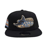 Black Tampa Bay Rays Gray Bottom Tropicana Field Side Patch New Era 9Fifty Snapback