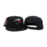 Black Toronto Blue Jays Gray Bottom 30th Season Side Patch New Era 9fifty Snapback