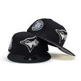 Black Toronto Blue Jays Gray Bottom 30th Season Side Patch New Era 9fifty Snapback