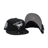 Black Toronto Blue Jays Gray Bottom 30th Season Side Patch New Era 9fifty Snapback