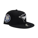 Black Toronto Blue Jays Gray Bottom 30th Season Side Patch New Era 9fifty Snapback