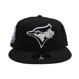 Black Toronto Blue Jays Gray Bottom 30th Season Side Patch New Era 9fifty Snapback