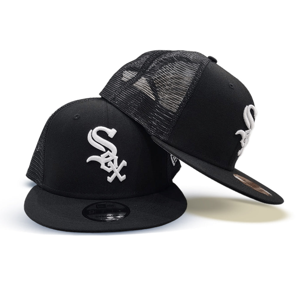 Black Trucker Chicago White Sox Gray Bottom New Era 9Fifty