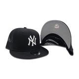 Black Trucker New York Yankees Gray Bottom New Era 9Fifty Snapback