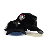 Black Velvet Toronto Blue Jays Curved Brim Gray Bottom 1991 All Star Game Side Patch New Era A-Frame 9Forty Snapback