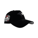 Black Velvet Toronto Blue Jays Curved Brim Gray Bottom 1991 All Star Game Side Patch New Era A-Frame 9Forty Snapback
