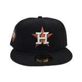 Black Houston Astros Green Bottom 2017 World Series Side Patch New Era 59Fifty Fitted