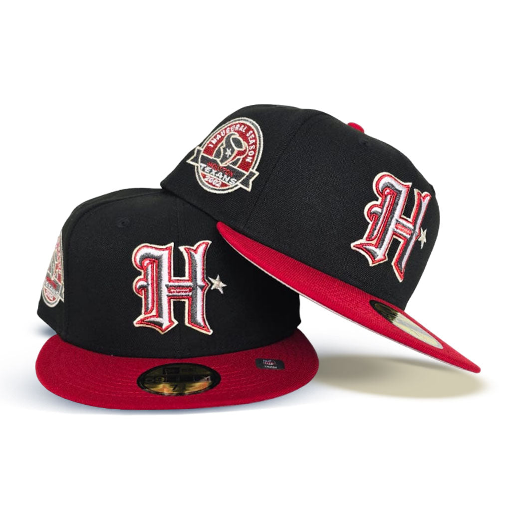 Houston Python Hat Houston Texans Fitted Hats