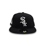 Black Chicago White Sox Gray Bottom 95 Years Side Patch New Era 59Fifty Fitted