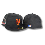 Black Camo New York Mets Gray Bottom 1969 World Series Side Patch New Era 59Fifty Fitted