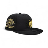 Black New York Yankees Gold Statue of Liberty Gray Bottom 2000 World Series Champions Side Patch New Era 9Fifty Snapback 