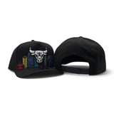 Black Chicago Bulls Gray Bottom City Skyline New Era 9Fifty A-Frame Snapback