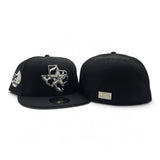 Black Houston Astros Gray Bottom 35 Great Years Side Patch New Era 59Fifty Fitted