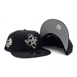 Black Houston Astros Gray Bottom 35 Great Years Side Patch New Era 59Fifty Fitted