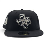 Black Houston Astros Gray Bottom 35 Great Years Side Patch New Era 59Fifty Fitted