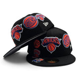 Black New York Knicks Gray Bottom Hardwood Classic Patches New Era 59Fifty Fitted (Copy)