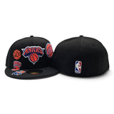 Black New York Knicks Gray Bottom Hardwood Classic Patches New Era 59Fifty Fitted (Copy)