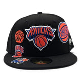 Black New York Knicks Gray Bottom Hardwood Classic Patches New Era 59Fifty Fitted (Copy)