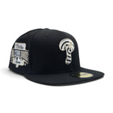 Black Swirl Philadelphia Phillies Gray Bottom 1996 All Star Game Side Patch New Era 59Fifty Fitted