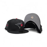 Black Red Toronto Blue Jays Gray Bottom All Star Game Side Patch Fitted