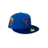 Airforce Blue Arizona Diamondbacks Royal Blue Visor Icy Blue Bottom 1998 Inaugural Season Side Patch New Era 59Fifty Fitted