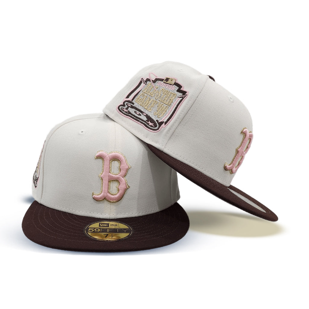 Off White Boston Red Sox Brown Visor Gray Bottom 1999 All Star